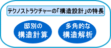 テクノストラクチャーの構造設計の特長